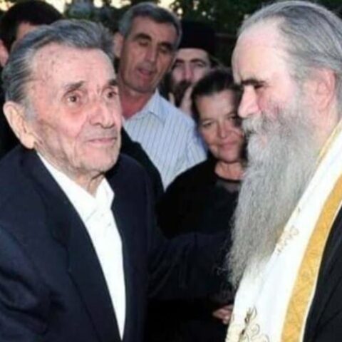 Спомен обиљежје Митрополиту Амфилохију и Халиту Ђечевићу у Подгорици