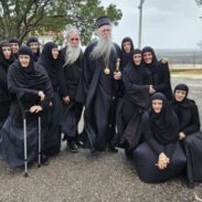 Митрополит Јоаникије у манастиру на Бриској гори