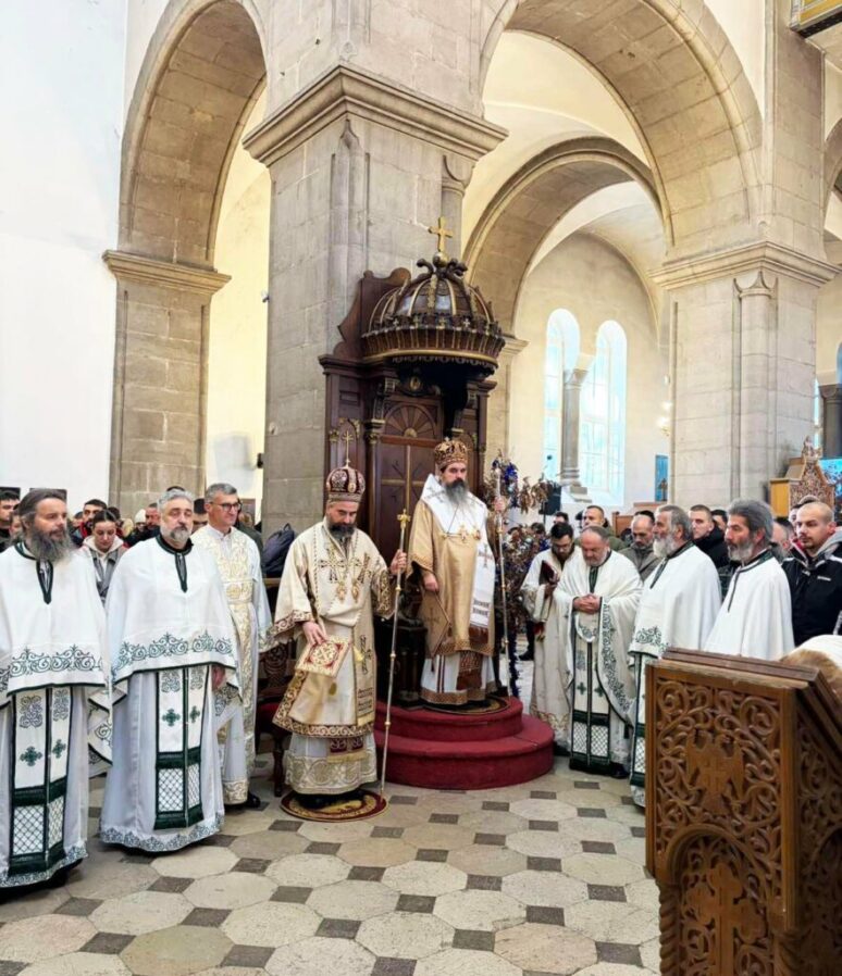 Arhijerejska Liturgija u Sabornom Hramu Svetog Vasilija Ostroškog u Nikšiću Jan 2026 Arhijerejska Liturgija U Niksicu 4
