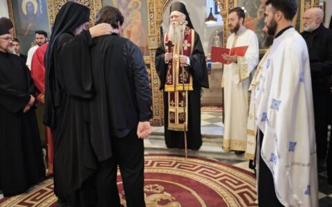 Монашење у манастиру Савина Монашење у манастиру Савина