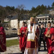 Владика Пајсије на Цетињу