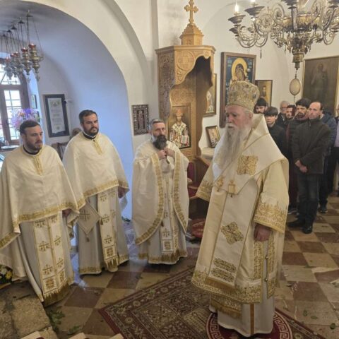 Митрополит Јоаникије на Васкршњи понедјељак