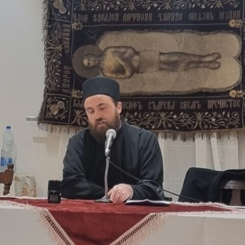 О.Александар Лекић одржао предавање „Трпеза Господња о Литургији кроз Стари и Нови Завјет“