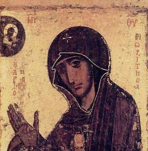 Чудотворнa иконa Мајке Божије Махерска Мајкa Божијa Махерска