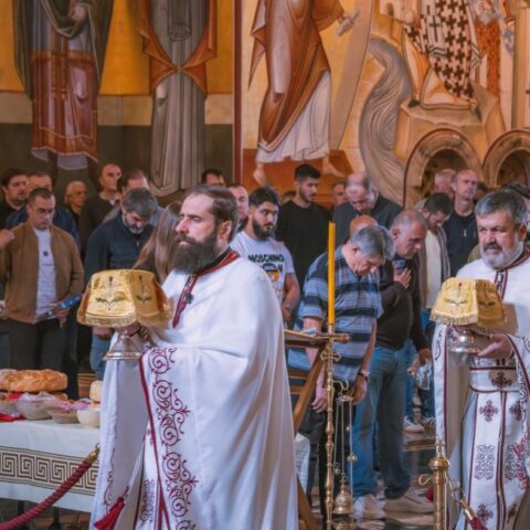 У подгоричком Саборном храму прослављени Преполовљење и Ђурђевдан