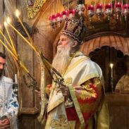 Владика Јован служио Литургију у цркви Гроба Господњег