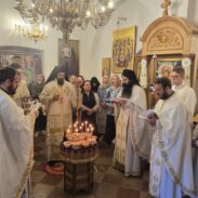 Задушнице уочи Педесетнице, у Цетињском манастиру