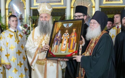 Највећи дар љубави Пресвете Богородице јесте Њен Часни Појас данас међу нама у Београду иКОНА 1080x675