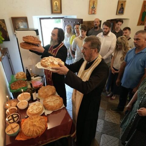 Илиндан молитвено прослављен у храму под Горицом