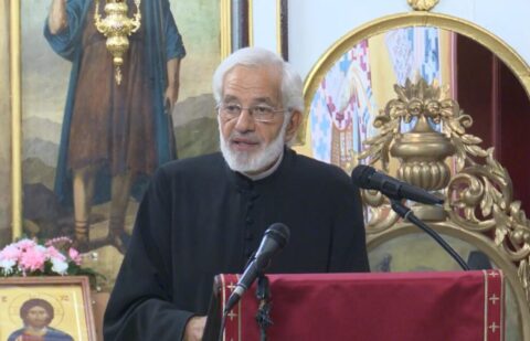 Катедра- Протојереј-ставрофор проф. др Милош Весин: „Савременост и свежина учења Светих отаца у нашем веку“ Прота др Милош Весин