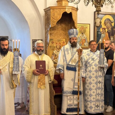 Владика Пајсије на Илиндан