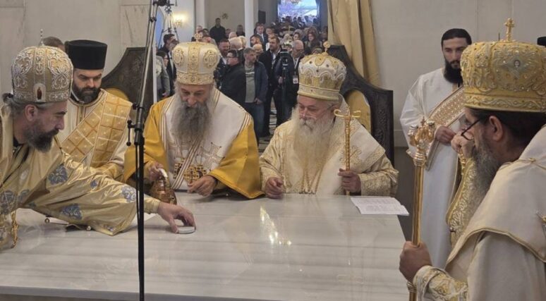 Патријарх Порфирије служио свечани чин освећења Храма Сабора Светог архангела Гаврила у Палама Viber Slika 2026 09 26 09 51 20 60233 980x541
