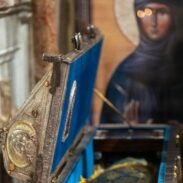 Мошти Свете Анастасије српске у манастиру Жичи