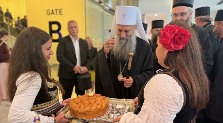 Patrijarh Porfirije u Kanberi: Gde god smo podigli crkvu, podigli smo i deo Srbije Patrijarh Porfirije u Kanberi