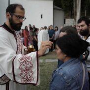 Sveta tajna jelosvećenja služena u Hramu pod Goricom